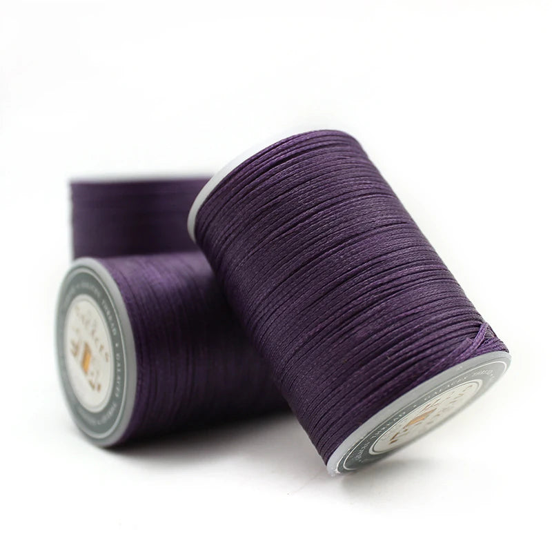 Galaces flat waxed thread for Leather Work - 90M x 0.8MM