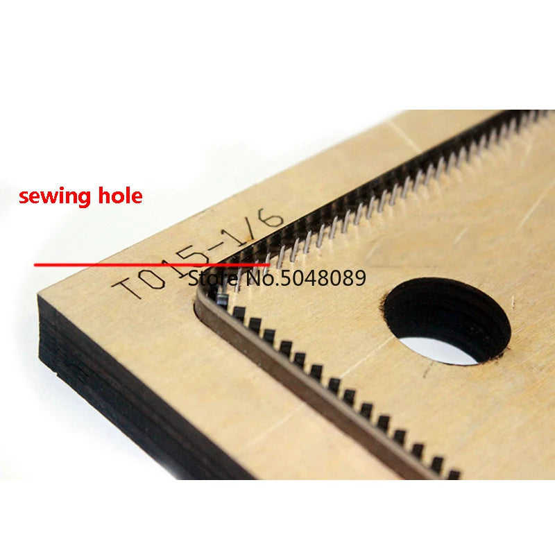 Leather Card Holder - Metal Die - With or without holes