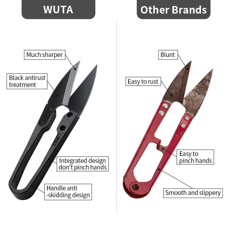 WUTA Antirust Thread Cutting Scissors