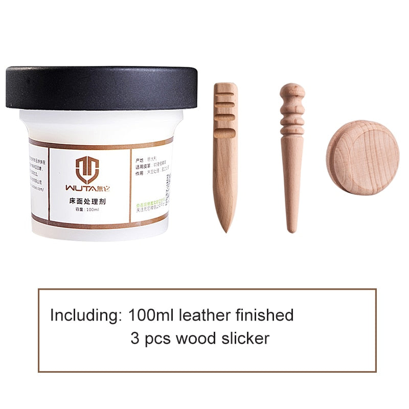Leather Edge Kote - Burnishing Gum - Clear - 100ml