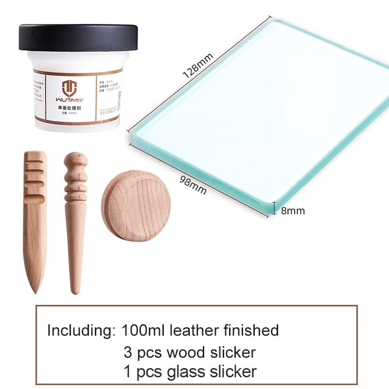 Leather Edge Kote - Burnishing Gum - Clear - 100ml