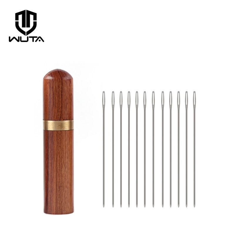 Wooden Storage Case for Stitching Needles