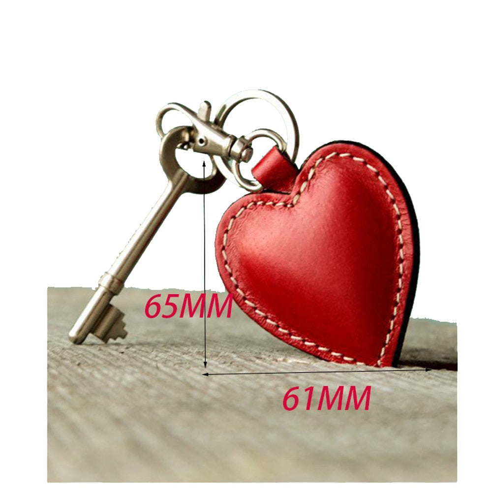 Leather Heart Key Ring - Cutting Die