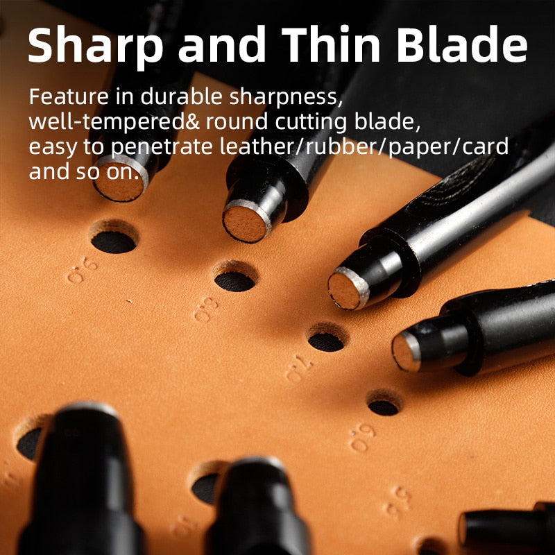 Round Hole Punch - 0.5mm to 5mm