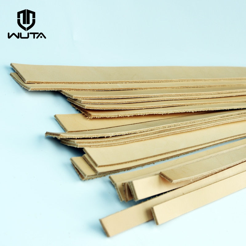 Veg Tan Leather Strap Blanks - Full/Top Grain - 15/20/25/30mm