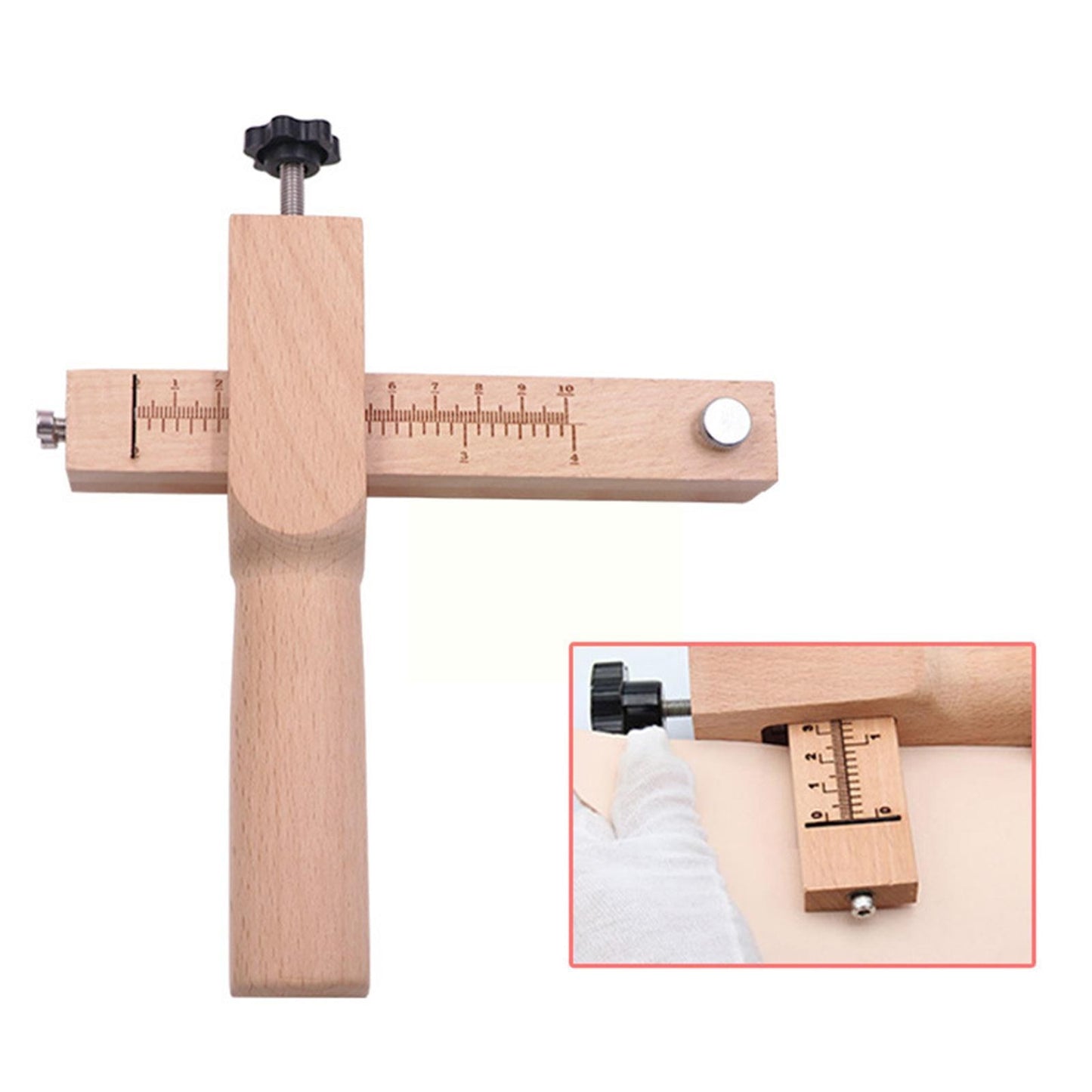 Adjustable Hand Held Leather Strap Cutter