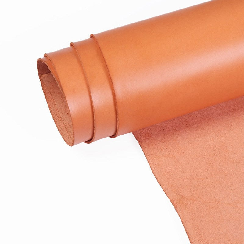 Veg Tan Leather - 30cm x 30cm Panel - Full Grain - 12 colours - 4 thicknesses