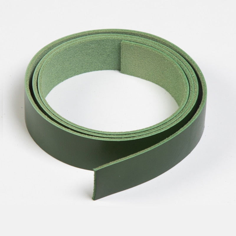 Veg Tan Leather Belt Blanks - Full/Top Grain - 14/19/24/29/34/38mm - 5 colours