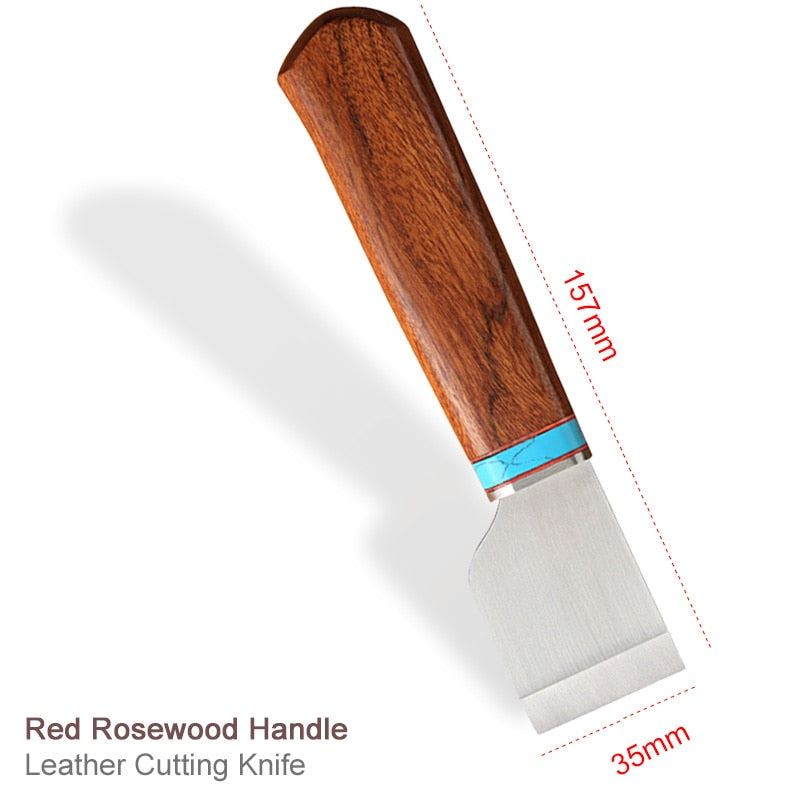 Professional Leather Knife - 8 Styles
