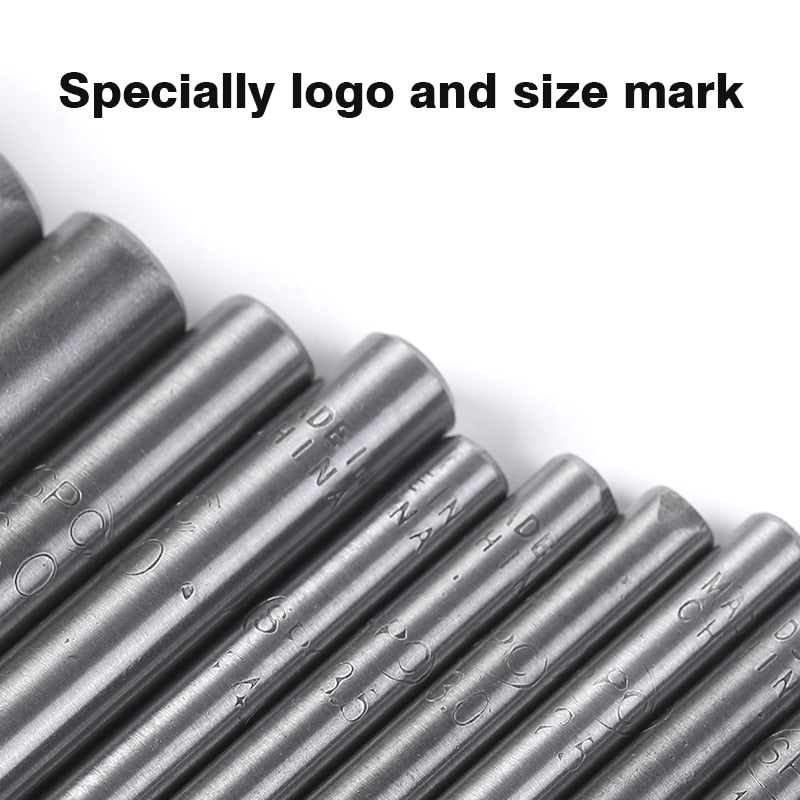 Round Hole Punch - Alloy Tool Steel - 20 Different Sizes
