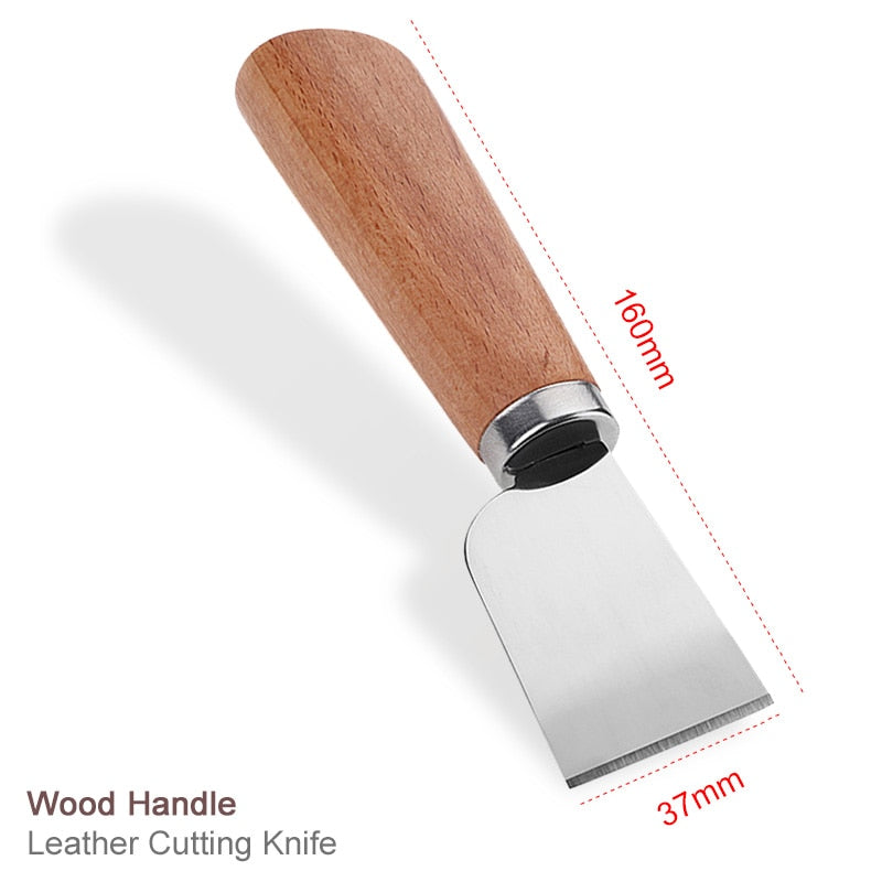 Professional Leather Knife - 8 Styles